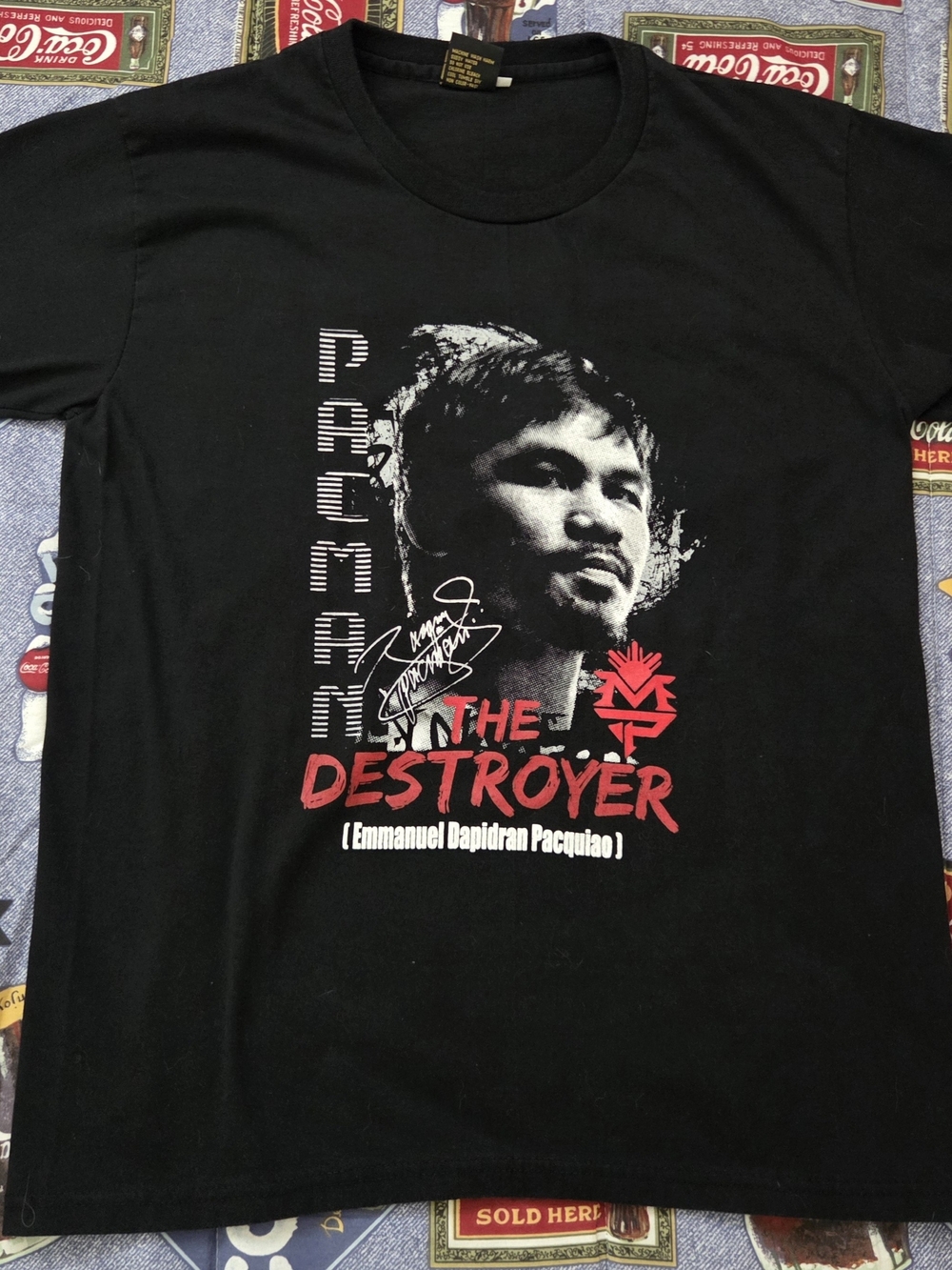 Pacman 'The Destroyer' Black Graphic T‑Shirt